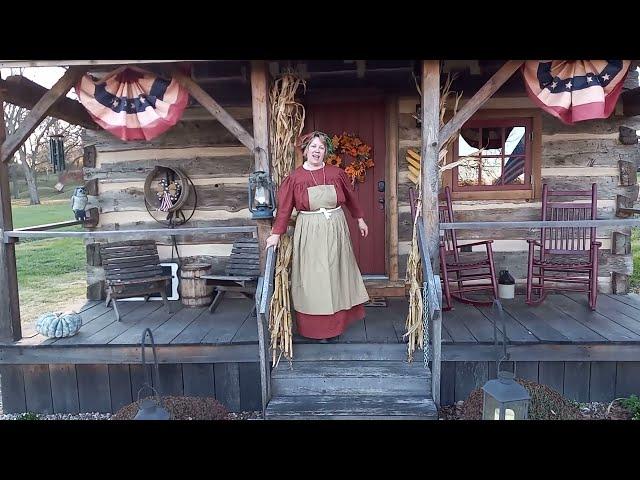 Welcome to a tour of my 1840s cabin!