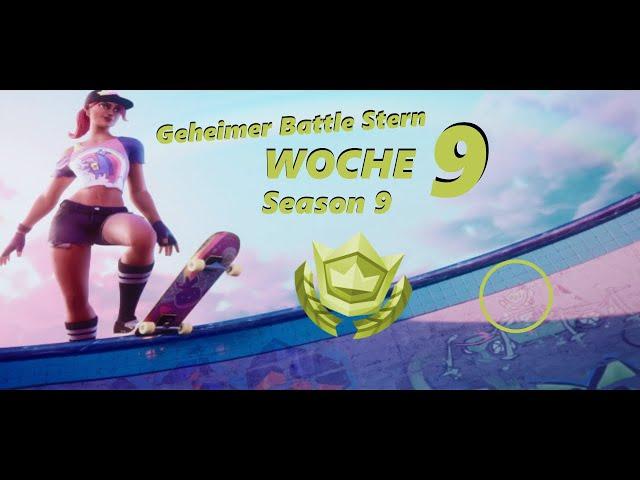 Geheimer BATTLE PASS STERN WOCHE 9 ⭐ Season 9 | Fortnite