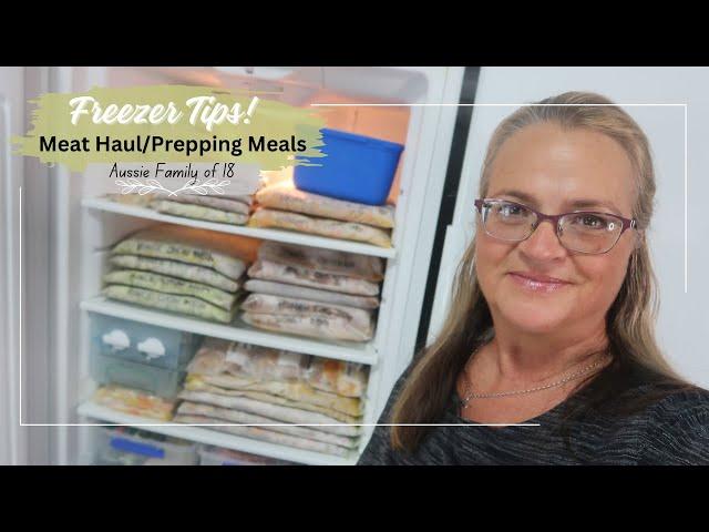 Meat Haul / Freezer Meals / Time Saving & budget Tips!