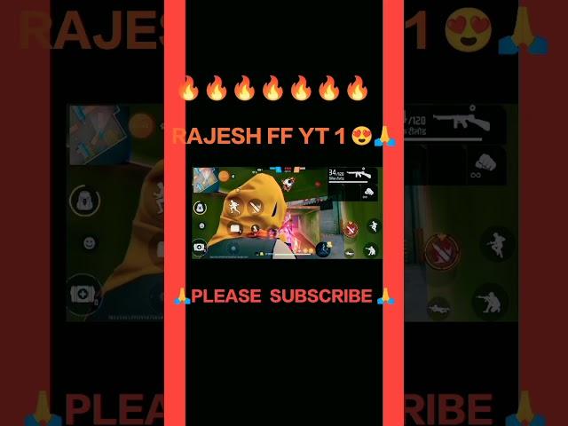 Free fire  RAJESH FF YT 1  loan bol 1 v1 headshot#rajesh #shorts #shortsviral