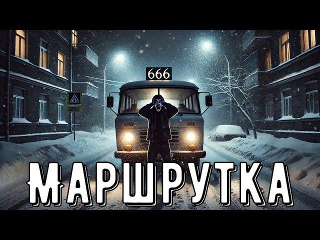 ПЕРВАЯ МАРШРУТКА. Страшные истории.Страшилки на ночь.Мистика