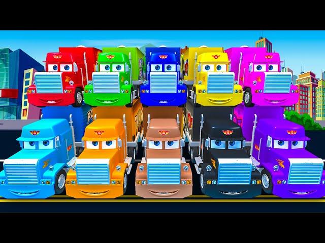 Finger Family  Baby songs -  city car and mac truck Nursery Rhymes & Kids Songs