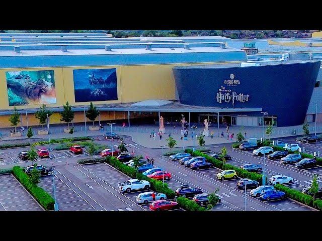 Warner Bros Film Studios Harry Potter London Leavesden 2023 shows water tank & Control Tower