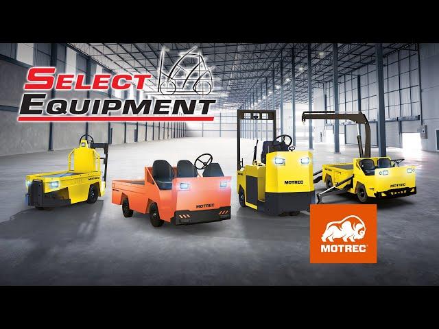 MOTREC Electric Industrial Vehicles for the horizontal transportation of goods and people.