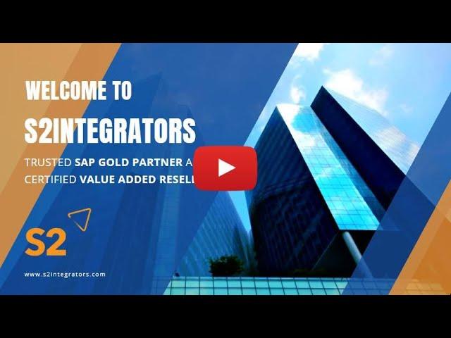 S2Integrators | SAP Gold Partner | SAP Support Partner of Excellence