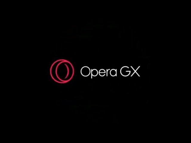 Opera GX Startup Animation | Opera GX Startup Sound