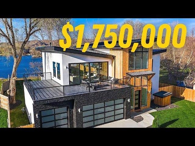 Inside a luxury $1,750,000 Lakefront Masterpiece in Boise, Idaho