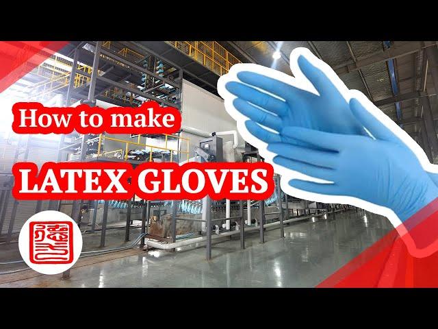 How to make nitrile/latex gloves? How does the nitrile glove machine work? | latex glove machine