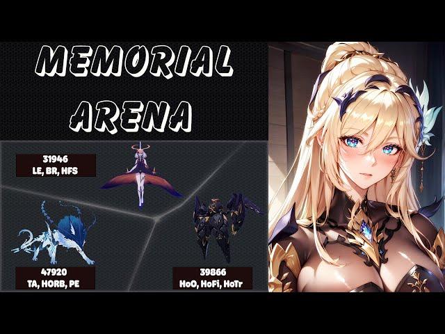 HI3 EX Memorial Arena – Andrius 47824, HoD 39946, Doom 31946