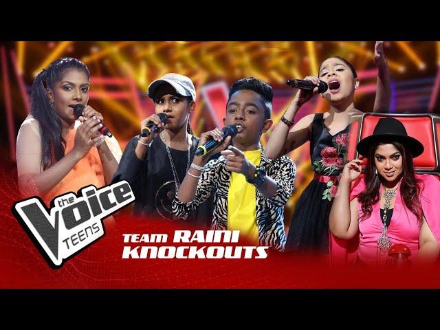 Team Raini | Knockouts | The Voice Teens Sri Lanka