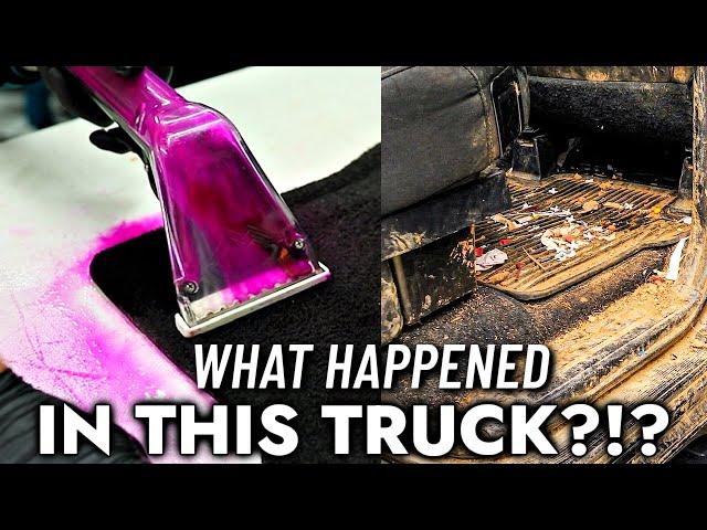 Detailing A FILTHY Farm Truck Ford F150 | Interior & Exterior Car Cleaning Restoration