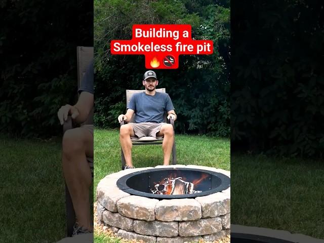 Building a Smokeless Fire Pit 