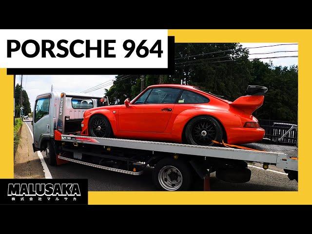 Converting a Porsche 964 to RWB with Akira Nakai.