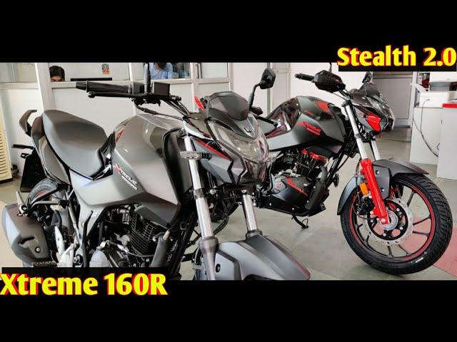 New Hero Xtreme 160R Stealth 2.0 and Xtreme 160R Stealth Comparison|Xtreme 160R Stealth 2.0  Edition