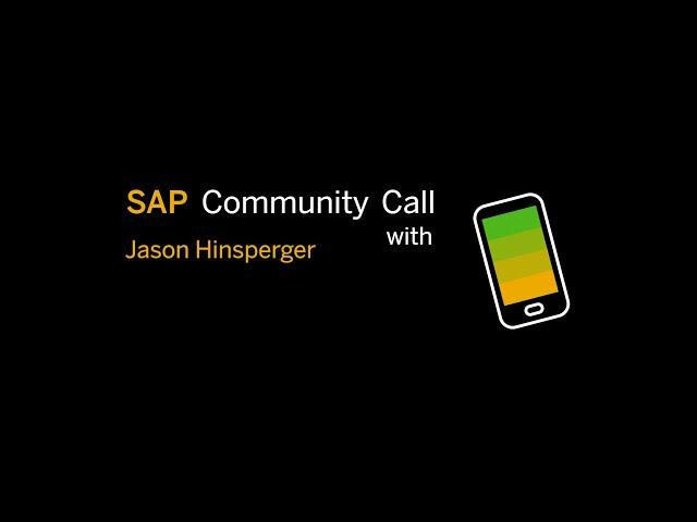 SAP HANA Cloud, data lake Overview | SAP Community Call