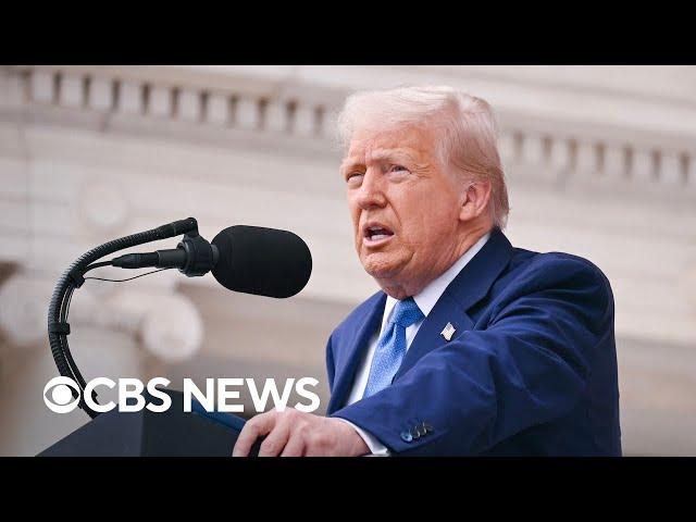 Trump marks Memorial Day at Arlington National Cemetery | full video