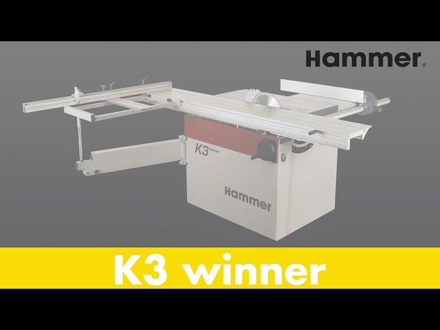 Hammer® K3 winner - Panel saw - Setup demonstration | Felder Group (Part 1)