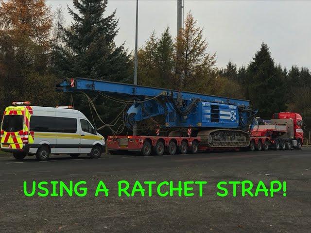 HOW TO SECURE A LOAD - RATCHET STRAP EDITION