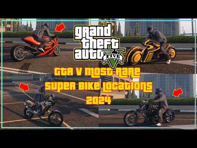 GTA V - Top 5 Rare Super Bike Spawn Locations in Story Mode