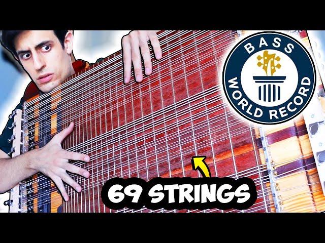 69 STRINGS BASS SOLO (World Record)