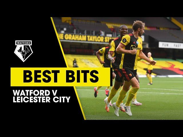 DAWSON’S LAST-MINUTE OVERHEAD KICK! | WATFORD v LEICESTER GOALS