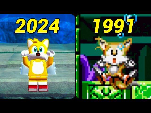 The evolution of Tails drown (1991-2024)