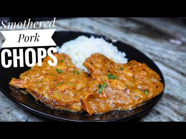 Southern Smothered Pork Chops and Gravy|  Smothered Pork Chops Recipe