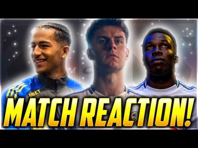 Leeds United v Plymouth Live Instant Match Reaction