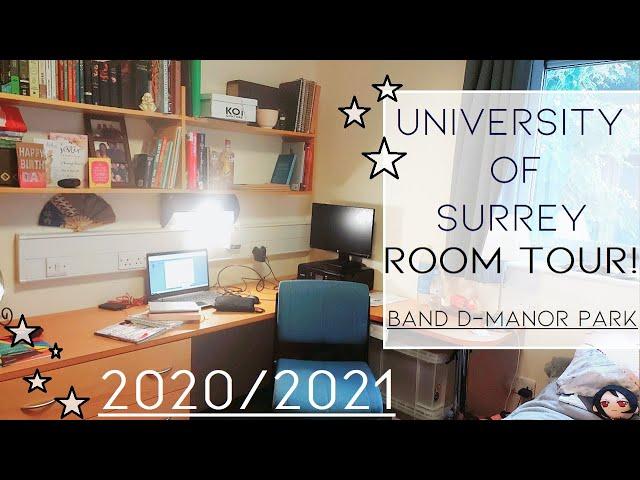 ROOM TOUR 20/21! | University of Surrey Accommodation | Manor Park Band D Room