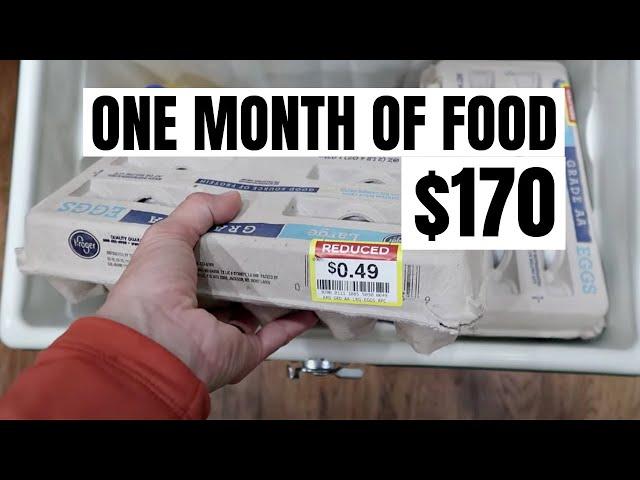 $170 ONE MONTH GROCERY HAUL | FEEDING A FAMILY OF 6 FOR $42/WEEK