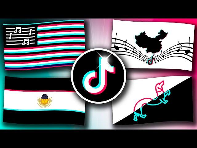 World Flags, but they are TikTok | Fun With Flags