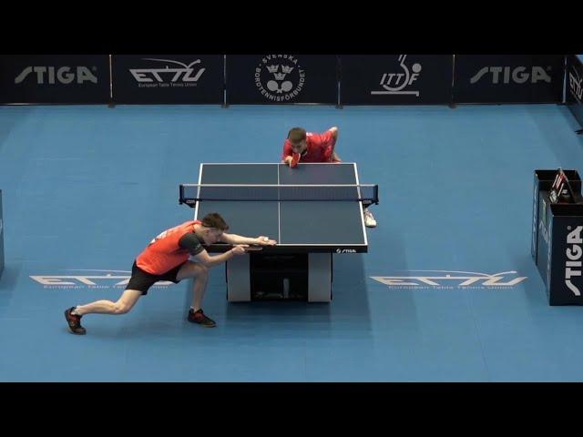 Flavien Coton vs Iulian Chirita | U19 Teams Semifinal | 2024 European Youth Championships