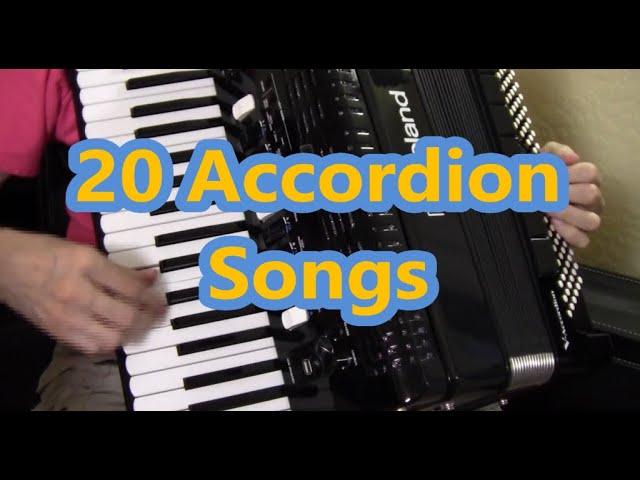 20 Accordion Songs, Dale Mathis Accordion