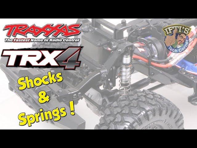 #03 Traxxas TRX-4  - Filling Shocks & Springs Upgrade : GUIDE