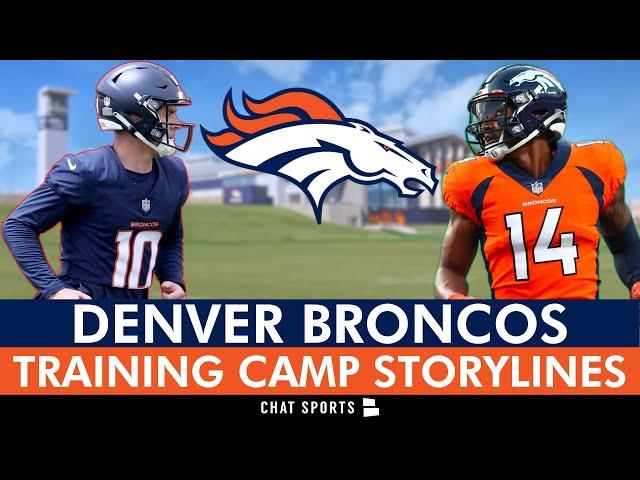 Denver Broncos Training Camp Storylines & Preview Ft. Bo Nix, Courtland Sutton & Javonte Williams