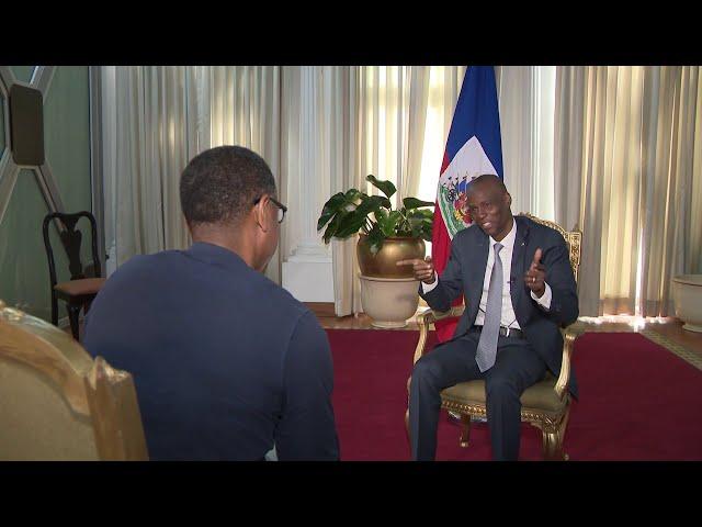 Local 10's Calvin Hughes interviews Haitian President Jovenel Moïse