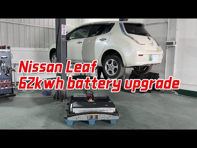 Nissan Leaf battery upgrade 62kwh