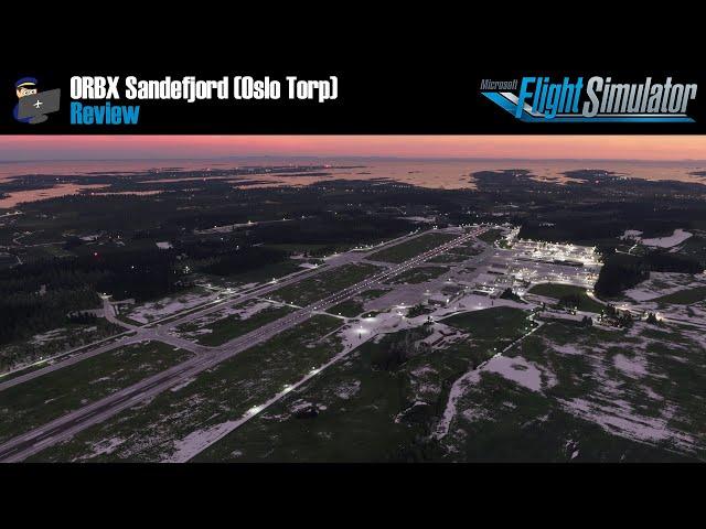 MSFS 2020 | REVIEW: Orbx Sandefjord Torp (ENTO) scenery for Microsoft Flight Simulator 2020