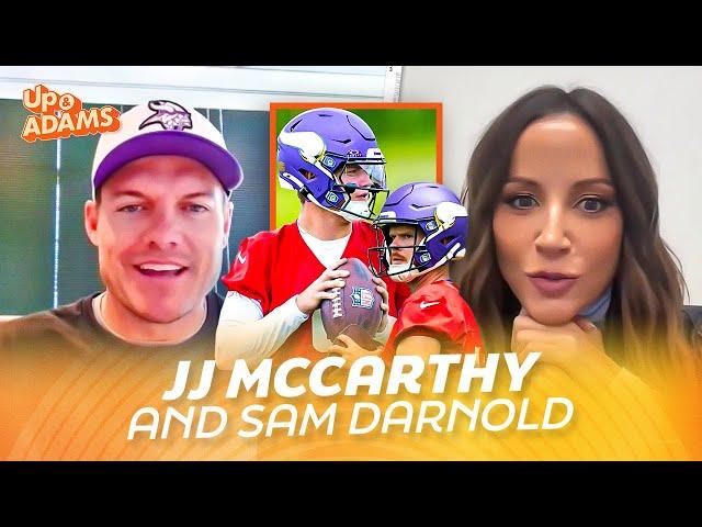 Vikings HC Kevin O'Connell Discusses QB's JJ McCarthy and Sam Darnold to Kay Adams