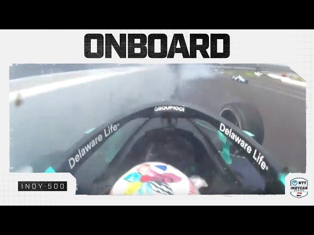 Ride with Marcus Ericsson during scary Indy 500 practice incident | Onboard Camera | INDYCAR