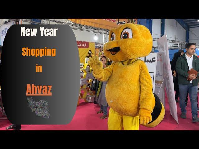 New year shopping tradition in ahvaz with zarrin
