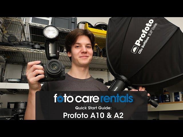 Profoto A10 & A2: Quick Start Guide