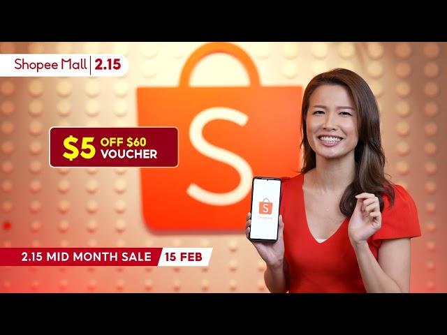 Shopee Mall 2.15 Mid Month Sale! 100% Authentic!