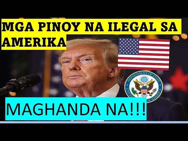 TNT NA MGA PINOY MAGHANDA NA | SELF-DEPORT OR ARESTUHIN NG ICE