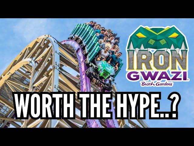 Is Iron Gwazi the GREATEST Roller Coaster in the WORLD?