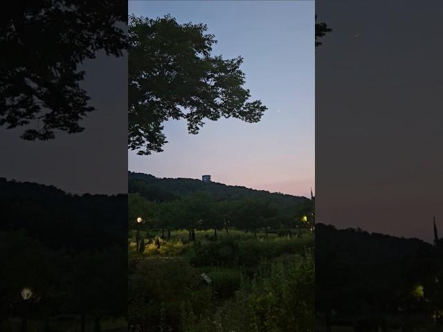 장위뉴타운 인근 북서울 꿈의숲 야경