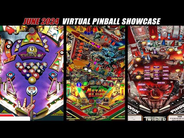 June 2024 - Top Virtual Pinball Releases