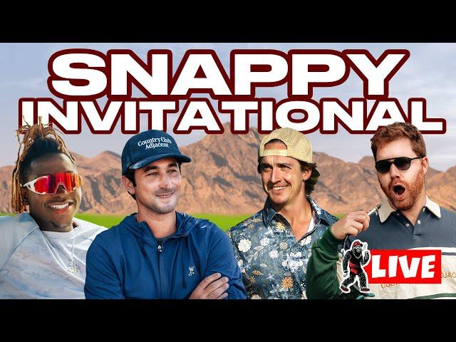 LIVE From The Golf Course! Snappy Invitational ft. Nick Delfico