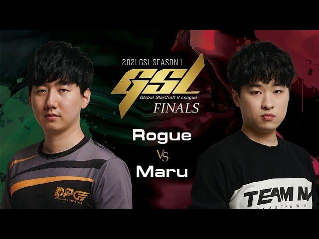 [ENG] 2021 GSL S1 Finals Rogue vs Maru