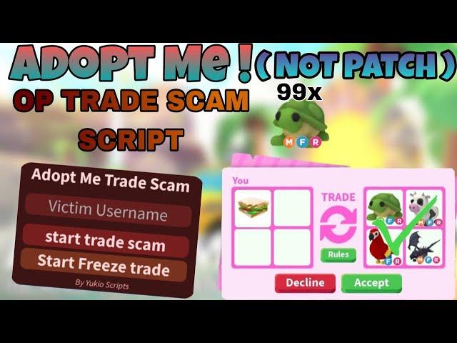 ( Latest ) Adopt Me | Trade Scam, Freeze Trade, Pet Spawner, Dupe Pet | Direct link! Pastebin 2025